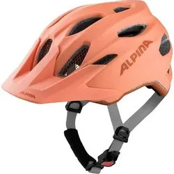 ALPINA Kinder Fahrradhelm Carapax Jr., Größe 51 in Braun Braun