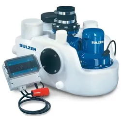 ABS Hebeanlagen Abwasserhebeanlage Sanimat 1000 D 380 Volt Steckerfertig 07565187 07565187
