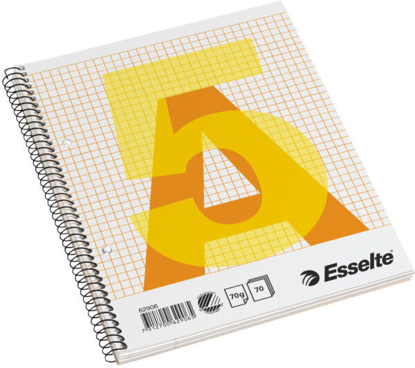 Esselte Kollegieblok   A5   Kvadreret