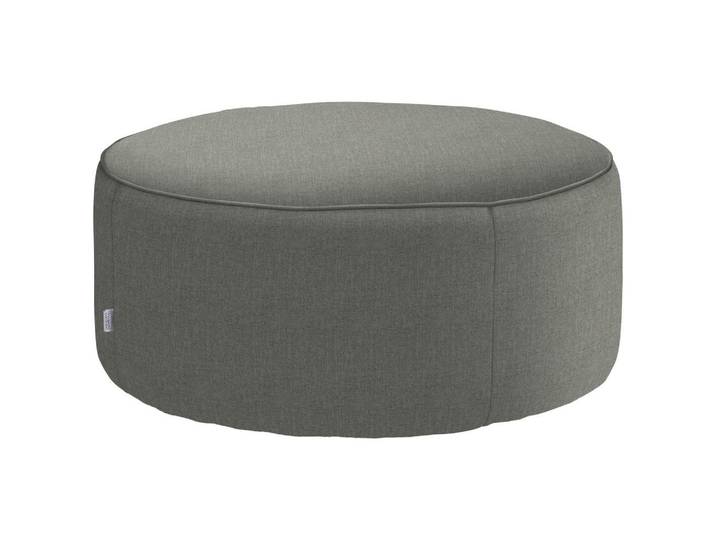 Belluti Hocker, Hellgrau, Textil, rund, 80x33x80 cm, Stoffauswahl, erweiterbar (Typenauswahl), Wohnzimmer, Sessel, Hocker, Sitzhocker