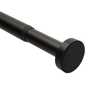 Sanilo Duschvorhangstange Klemmstange, 90 - 160 cm, ausziehbar, zum Klemmen, schwarz
