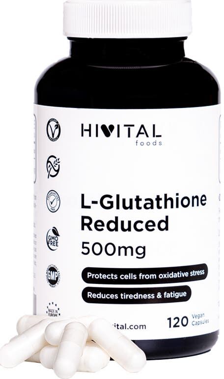 Hivital Foods L Glutatión Reducido 500 mg 120 caps
