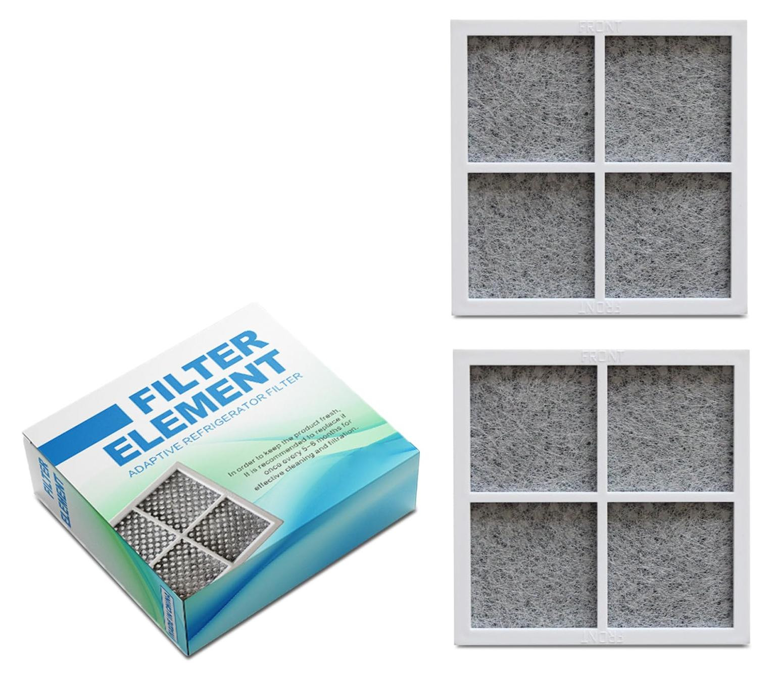 Dripio 2 stuks luchtfilters voor LG Pure N Fresh koelkasten