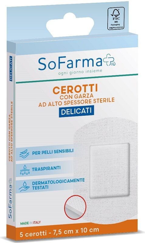 Sofarmapiu' Sf+ Cer Delicati 7,5x10 5pz