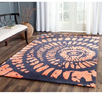 SAFAVIEH Handmade Capri Charlene Modern Wool Rug