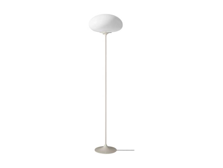 GUBI Lampadaire stemlite Pebble grey verre opale 150 cm