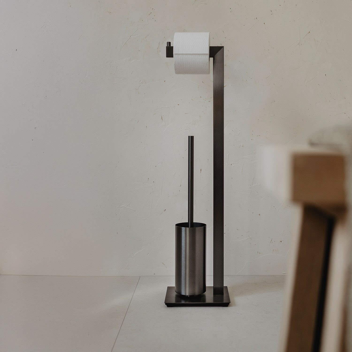 ZACK LINEA Toilettenbutler, Accessoires, 40868, graphite - graphite