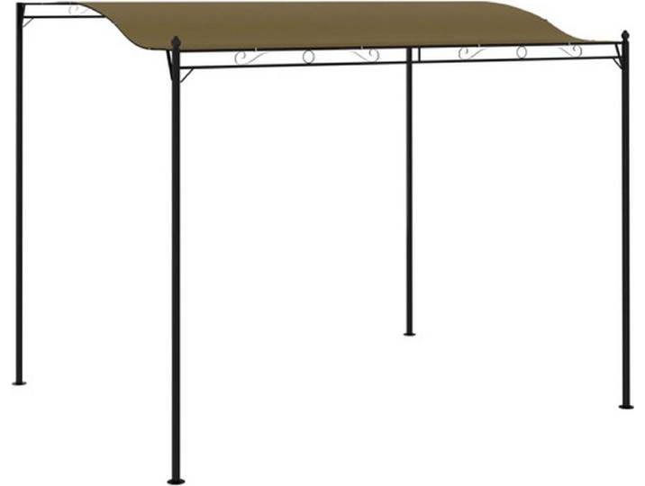 vidaXL - Zonneluifel - 180 - g/m² - 3x2\,4 - m - taupe