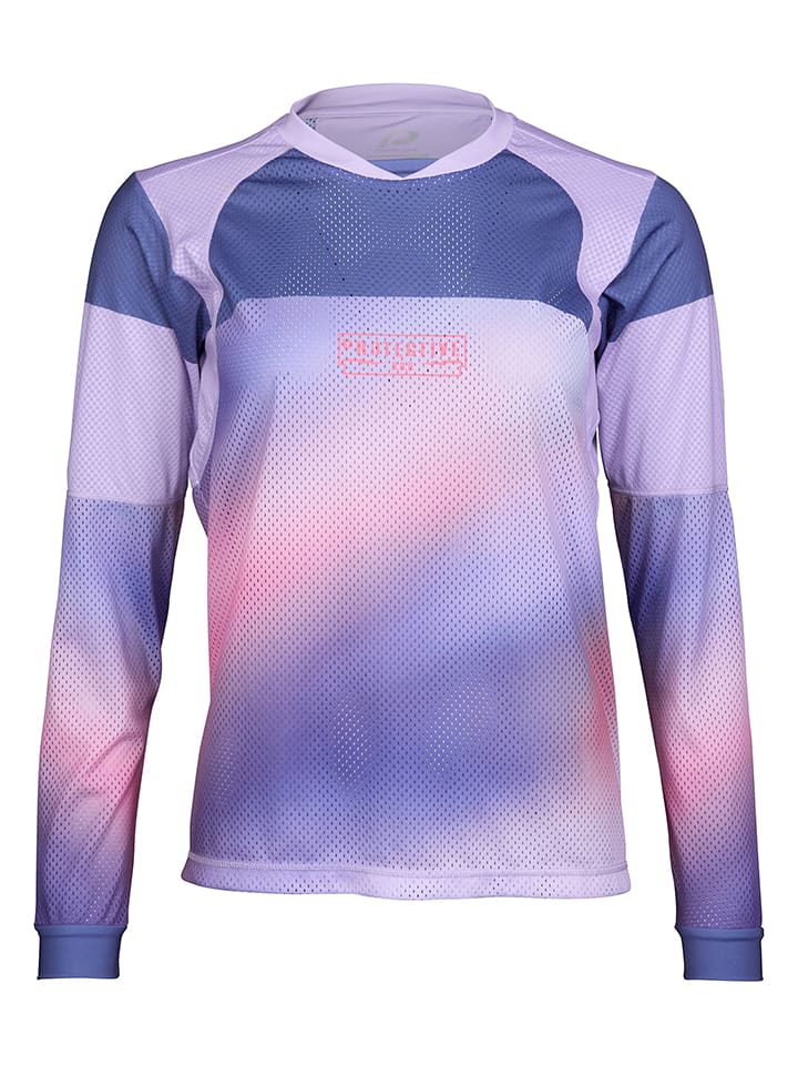 Protective Funktionslongsleeve "Neon Moon" in Dunkelblau - 36