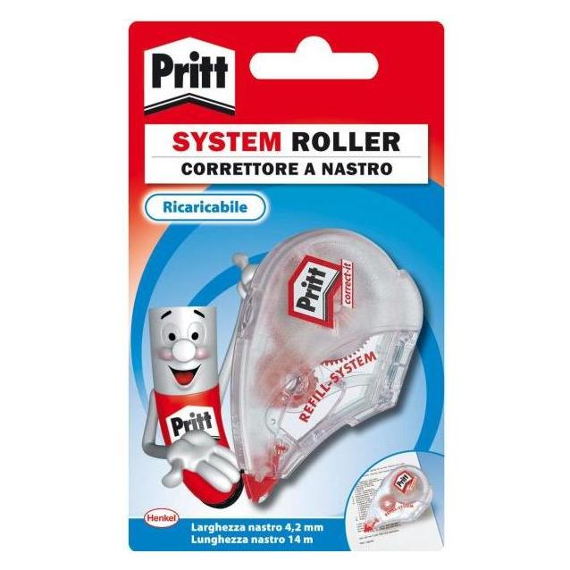 Pritt Korrekturroller refill 4,2mmx12m - (12 meter pr. stk. x 10 ) (1444980)
