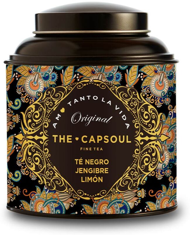 The Capsoul Té Granel negro, jengibre & limón 100 gr