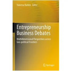 Entrepreneurship Business Debates, Fachbücher von Vanessa Ratten