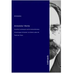 Aristoteles' Werke, Belletristik von Aristoteles