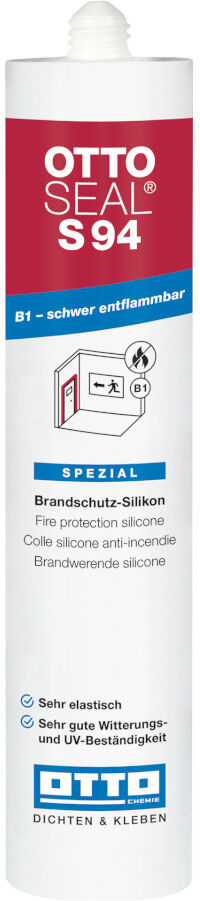 OTTOSEAL® Ottoseal S94 Silicone Anti-Incendie 310ml Transparent