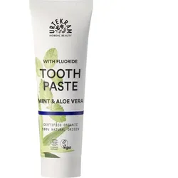 Urtekram Zahncreme mit Minze & Aloe Vera (mit Fluoride)