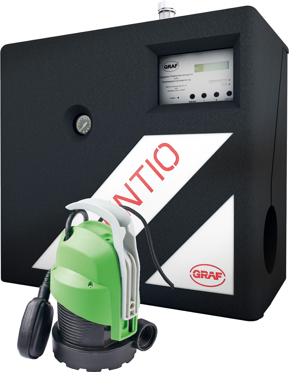 GRAFOTTOGMBH Aqua-Center Silentio Press 25/4, Abdeckhaube, Ladepumpe 16942032