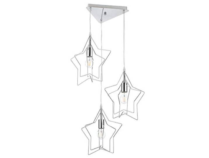 ONLI Suspension Estrella 3 lumières couleur chrome