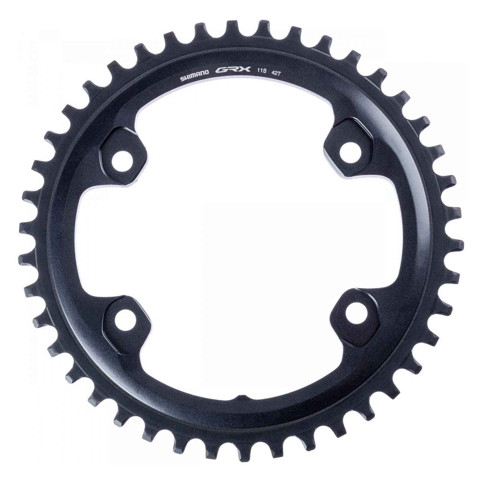 Shimano Kettenblatt GRX FC-RX810 1-f. 42Z|1-v. 42Z (42) (Y0JP98020)