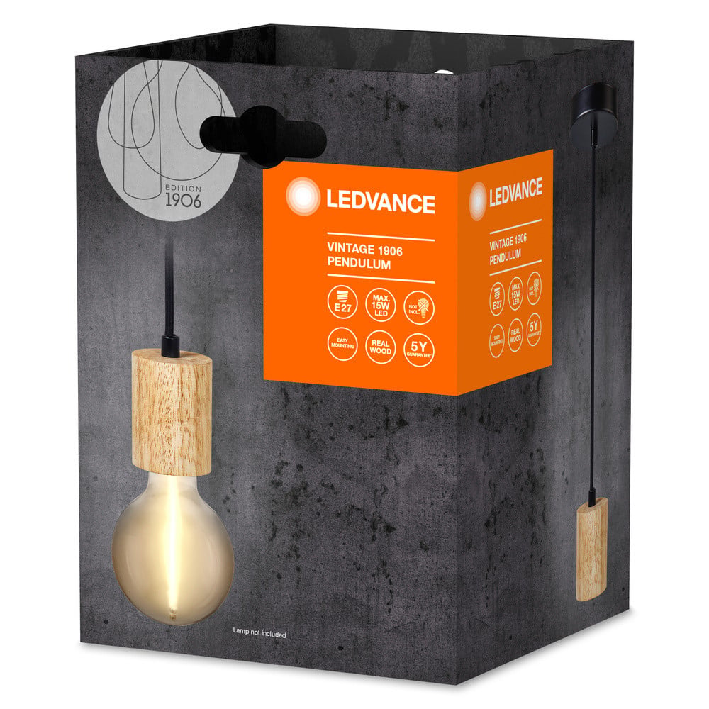 Ledvance Led hanglamp in vintage stijl met E27 fitting