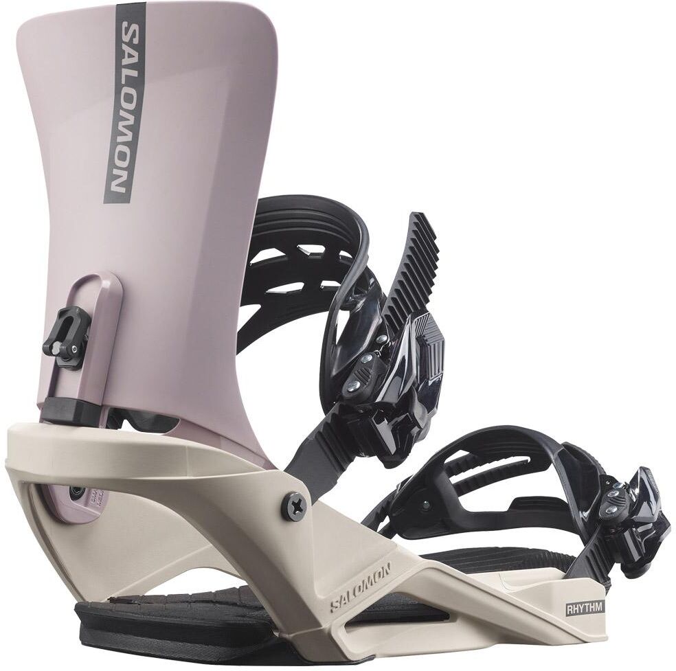 Salomon  - Rhythm Warm Grey - M - Fix Snowboard