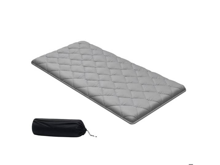 Matelas futon - DUOKU - KZ-003 - 203x99x8 9 cm - Gris - 9 couches mémoire de forme