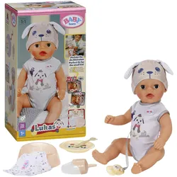 Zapf Creation BABY BORN Puppe Lukas Hund 36cm, beige