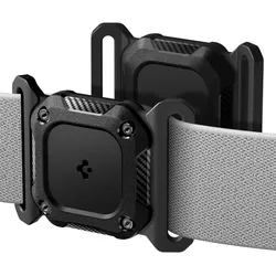 Spigen Tough Armor Pet Collar AirTag Hülle – AirTag Halter für Tierhalsband, AirTag Halterung für Haustiere
