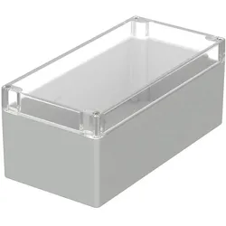 Rose Industrie-Gehäuse Lichtgrau (RAL 7035) Polycarbonat (Gehäuse), Elektronikzubehör + Gehäuse, Grau