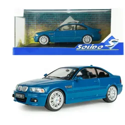 Solido 1:43 BMW E46 M3 cpe. Laguna Seca blau
