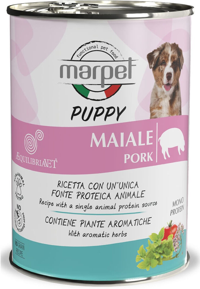 Marpet Aequilibriavet Diet Puppy Lattina 400G MAIALE