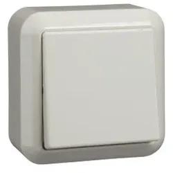 Elso 381700 Kreuzschalter 10A CONTURA Steckklemme perlweiß