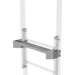 Günzburger Steigtechnik Ausstiegstritt Stahl-verzinkt 520 mm Spaltbreite 150 mm - 063967