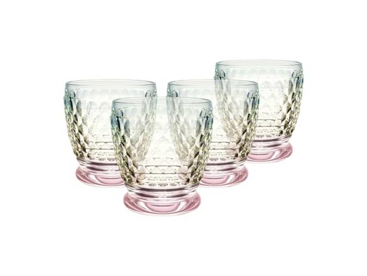 Villeroy & Boch Boston Pearl Wasserglas 4er Set, Bunt Schimmernd, Spülmaschaschinenfest, Glas für Wasser und Säfte, Trinkglas, Buntes Glas, Saftglas, Kristallglas