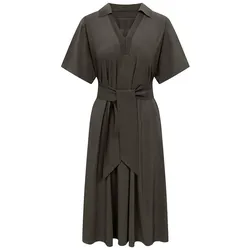 Polo-Kleid Modell Phinora Raffaello Rossi grün, 40