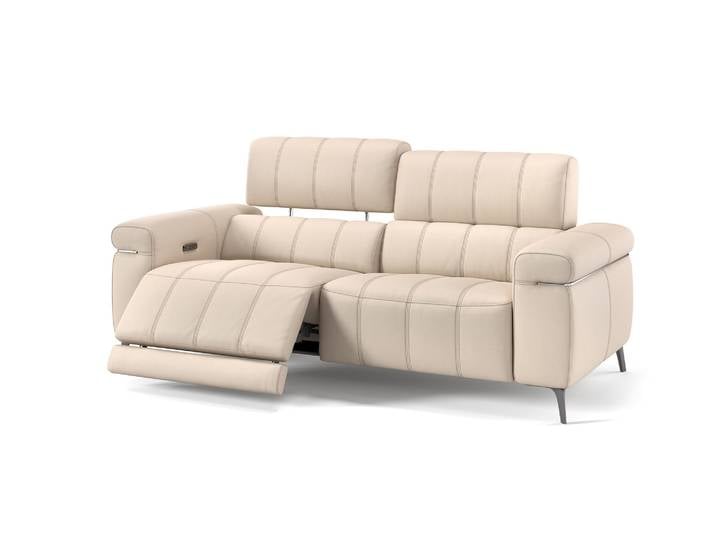 Ledersofa SOLETO 2-Sitzer Couchgarnitur Sofagarnitur
