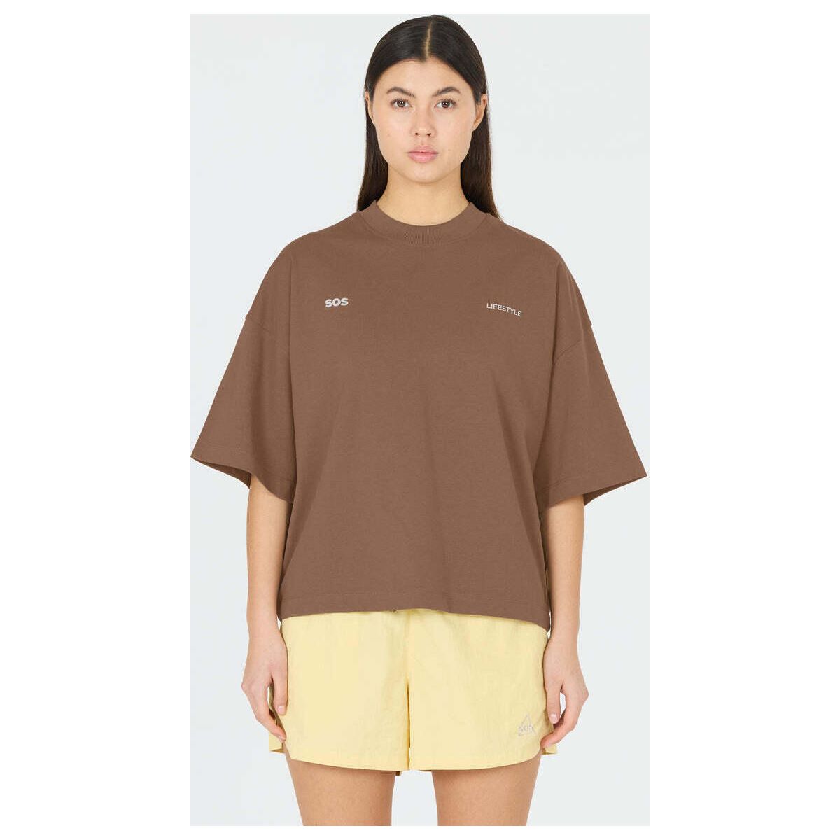 SOS Iraya W SS Loose Tee shitake (1119) M SOS251093-1119-M