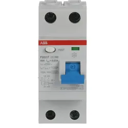 ABB F202F-40/0.03 FI-Schalter 2P, Type F, 40A, 30mA 2CSF202325R1400