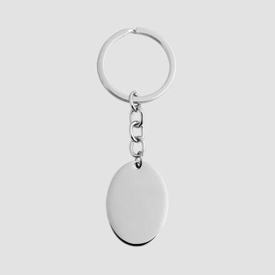 Kettenanhänger ADELIA´S "Anhänger – Schlüsselanhänger aus Edelstahl", silber, Schmuckanhänger, Damen, Edelstahl, Kettenanhänger, Perfekt als Geschenk für besondere Menschen