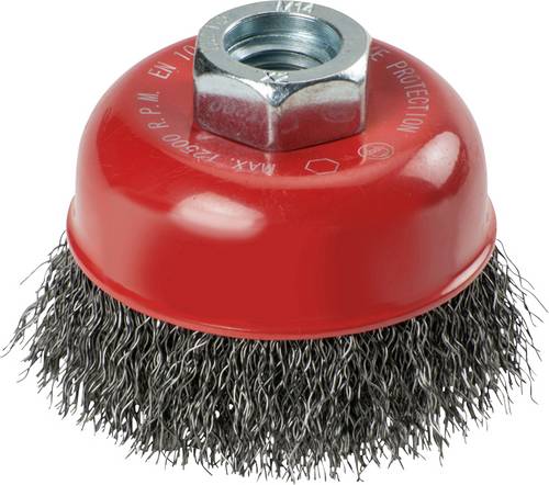 Kwb AGGRESSO-FLEX TOPFBURSTE, STAHLDRAHT, GEWELLT 719106 1St.
