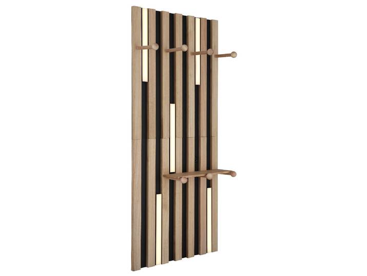 Applique murale métal noir mat, 110cm