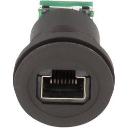 Schlegel RJ45-Einbaubuchse RRJ_RJ45_STB_SW Buchse, Einbau Polzahl Sensoren 8P8C 1 St.