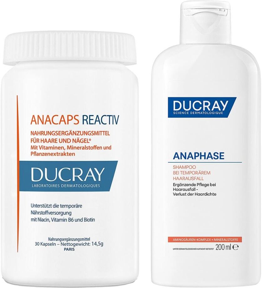 Ducray Anacaps Reactiv 30 Kapseln + Anaphase Shampoo 200 ml