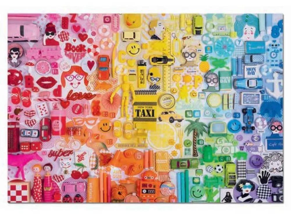 Educa Collageverf Puzzle met 500 stukjes, meerkleurig