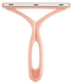 Inspired Finds 2 in 1 Double Sided Pet Hair Remover For Clothes, Furniture & Carpets pink
