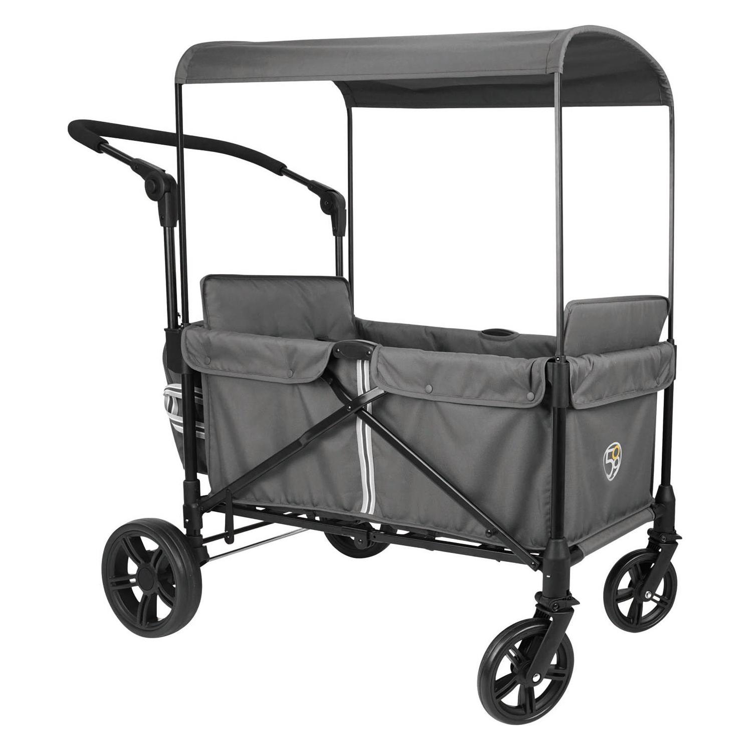 509Crew 2in1 faltbarer Bollerwagen Wag n Stroll - mit Verdeck (U971009)