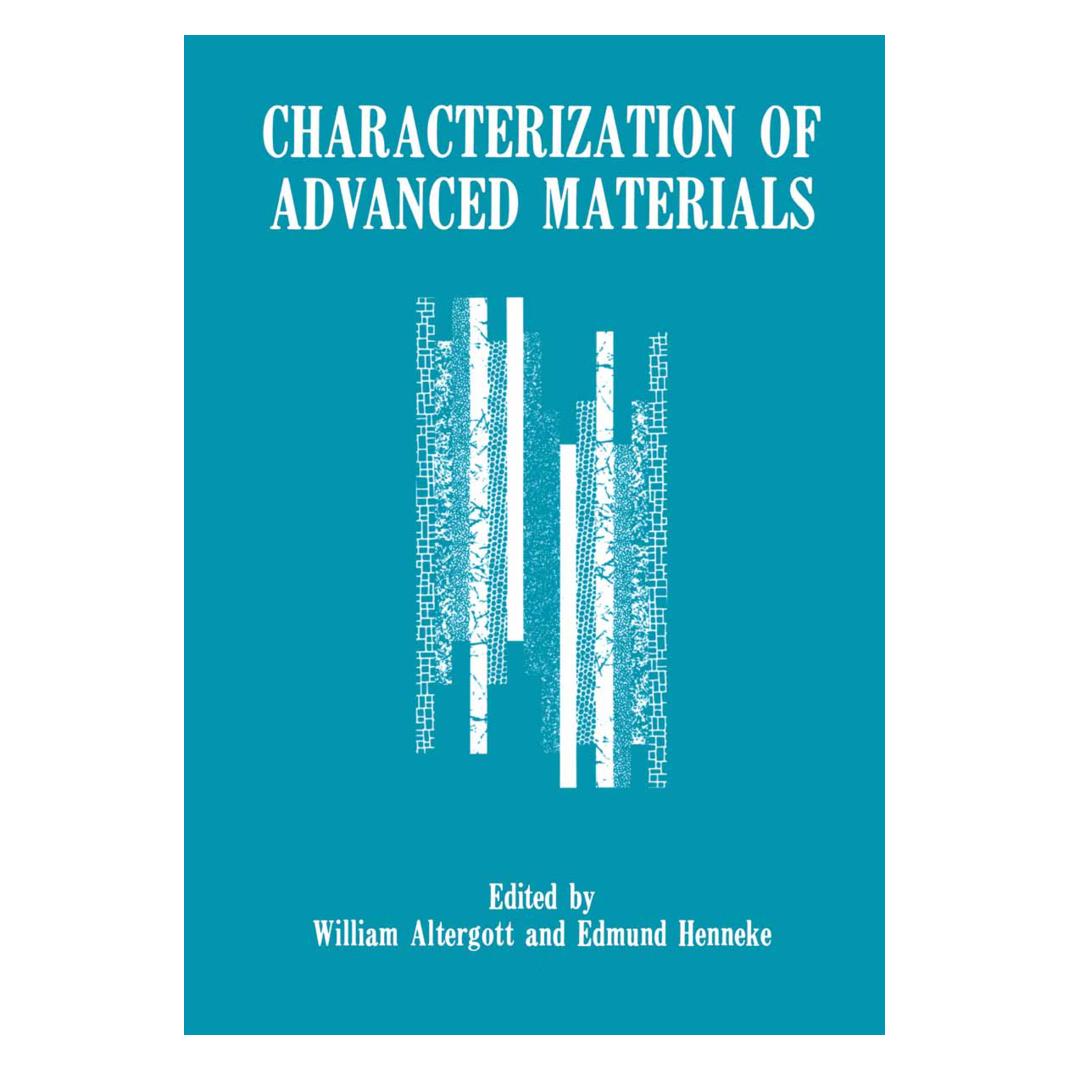 Springer Characterization of Advanced Materials (Englisch, Softcover, E. Henneke, W. Altergott) (55519070)