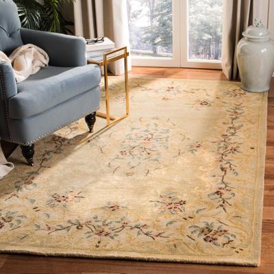 SAFAVIEH Handmade Bergama Achsah Oriental Hand-spun Wool Rug