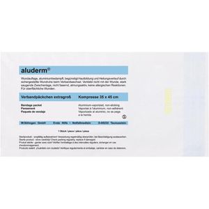 Söhngen Verbandpäckchen Aluderm DIN 13151 EG, aluminiumbedampft, steril, 45 x 35cm