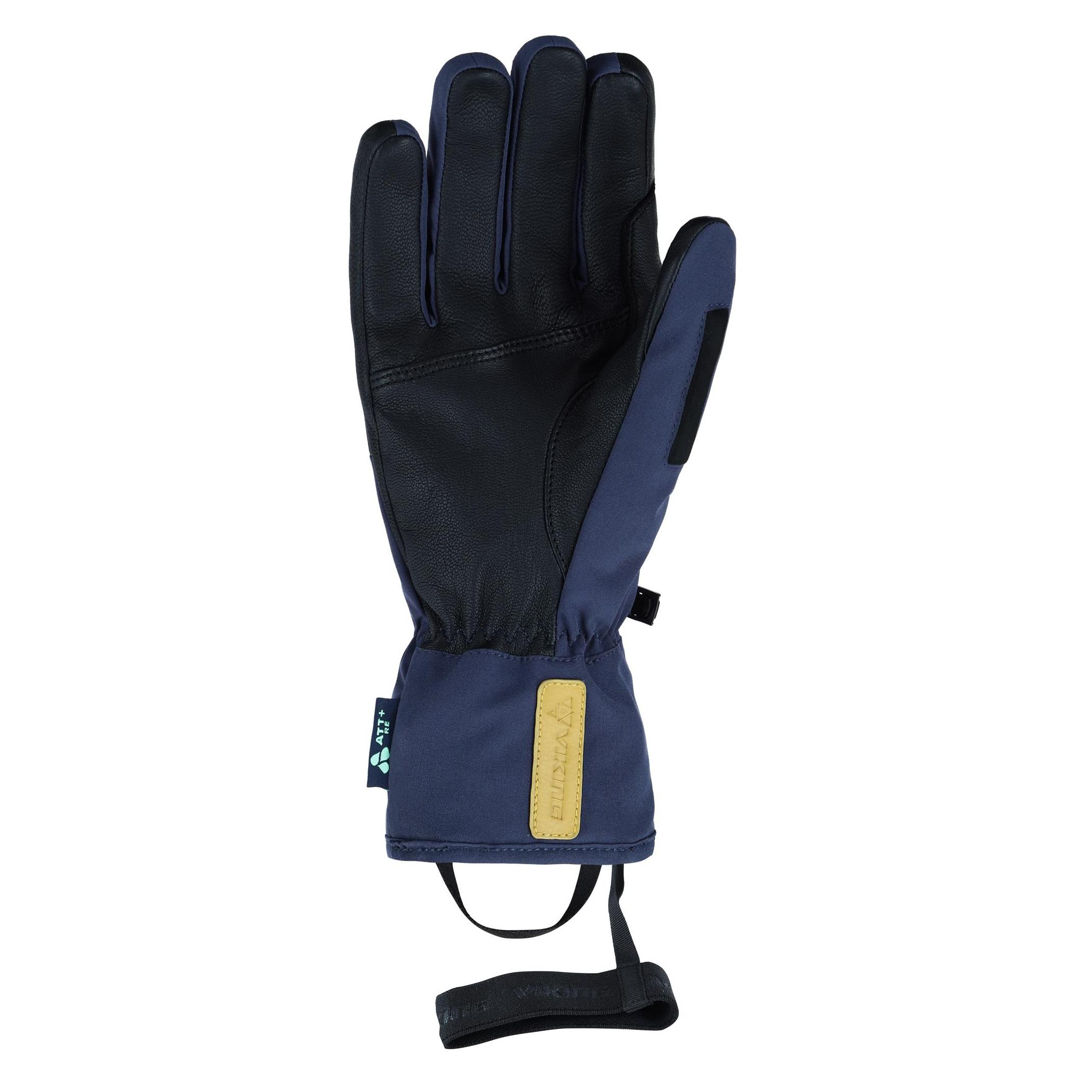 Viking Norvik Pro Pipe Skihandschuhe für Erwachsene, Marineblau (9) (110/27/4477/1987)