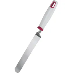Metaltex Winkelpalette / Glasurmesser, Cake Design Utensilien, Weiss